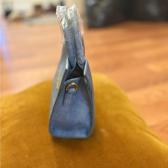 Blue Wax Denim ESR “End Systemic Racism” Handbag by Brandon Blackwood - Picture 8 of 10